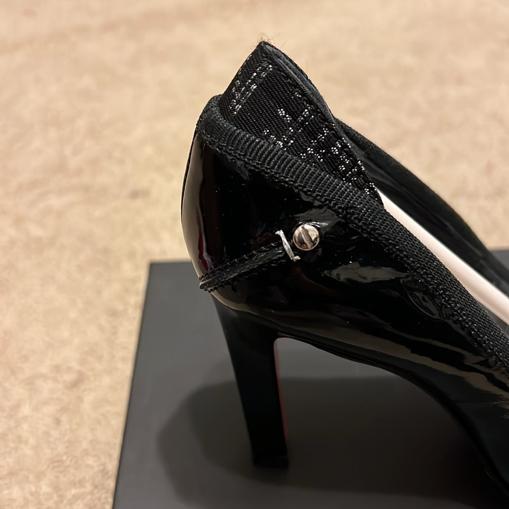 C’N’C Black Patent Pumps  4” Heels  Size: 7 MSRP:$250 - Picture 7 of 8